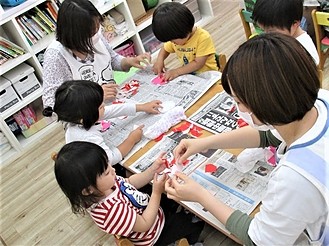 東こがわ園の子供たち